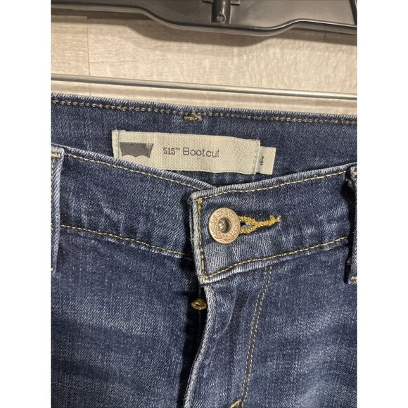 Women’s Levi’s 515 bootcut dark wash size 4 - Picture 3 of 7